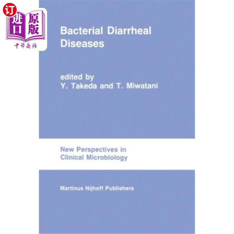 海外直订医药图书Bacterial Diarrheal Diseases 细菌性腹泻病