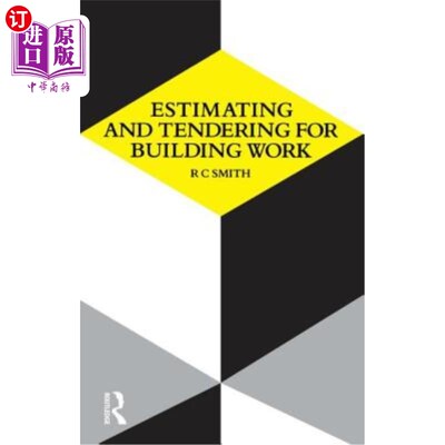 海外直订Estimating and Tendering for Building Work 建筑工程的评估和投标