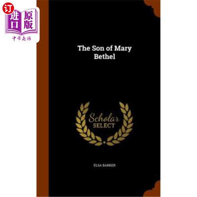 海外直订The Son of Mary Bethel 玛丽·伯特利的儿子