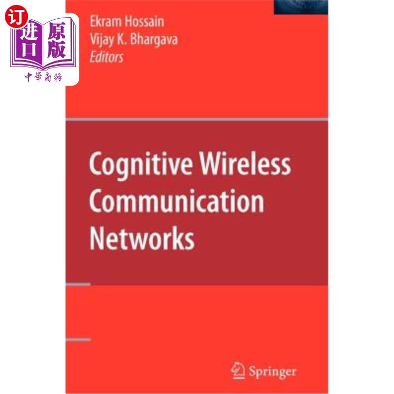 海外直订Cognitive Wireless Communication Networks 认知无线通信网络