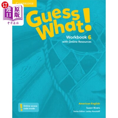 海外直订Guess What! American English Level 6 Workbook wi... 你猜怎么着!有在线资源的美国英语六级练习册
