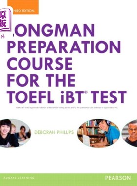 海外直订Longman Preparation Course for the TOEFL (R) iBT... 朗文备考托福（R）iBT考试课程，带MyLab英语和在线MP3文件