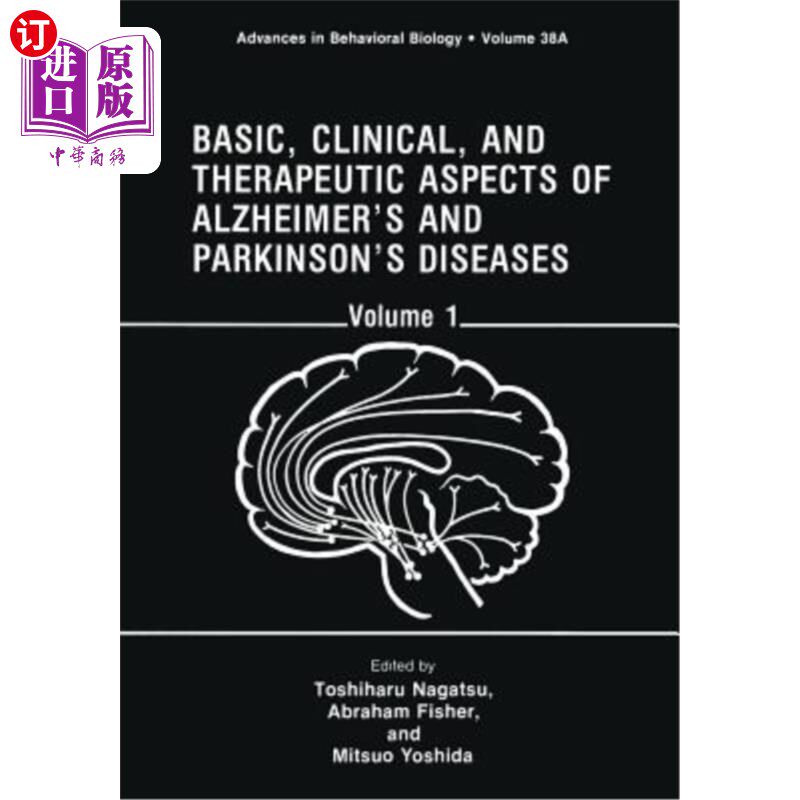 海外直订医药图书Basic, Clinical, and Therapeutic Aspects of Alzheimer's and Parkinson's Diseases 阿尔茨海默病和帕金