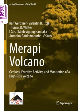 海外直订Merapi Volcano 默拉皮火山