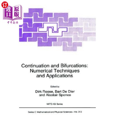 海外直订Continuation and Bifurcations: Numerical Techniques and Applications 延拓与分岔:数值技术与应用