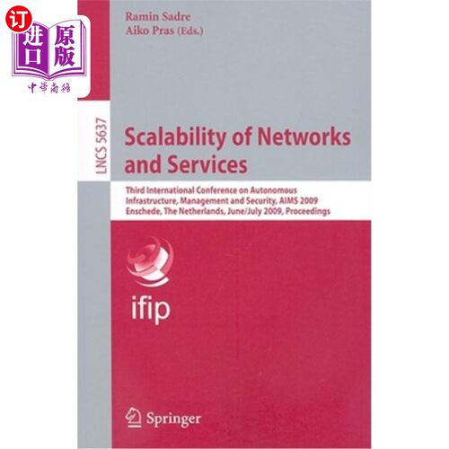 海外直订Scalability of Networks and Services 和服务的可扩展性