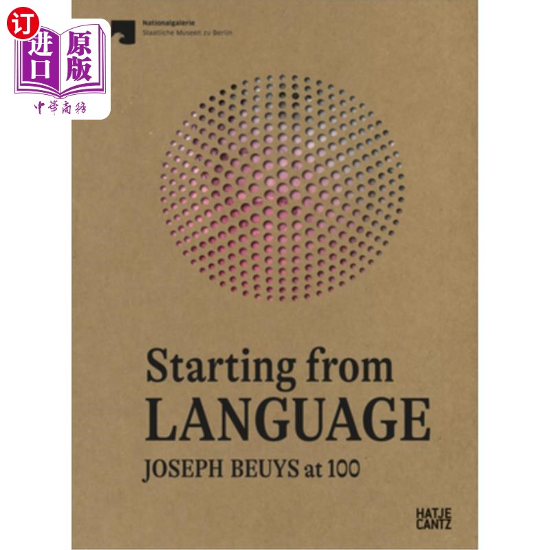 海外直订Starting from Language: Joseph Beuys at 100从语言开始：Joseph Beuys 100岁