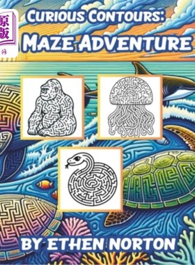 海外直订Curious Contours: A Maze Adventure 好奇轮廓：迷宫冒险