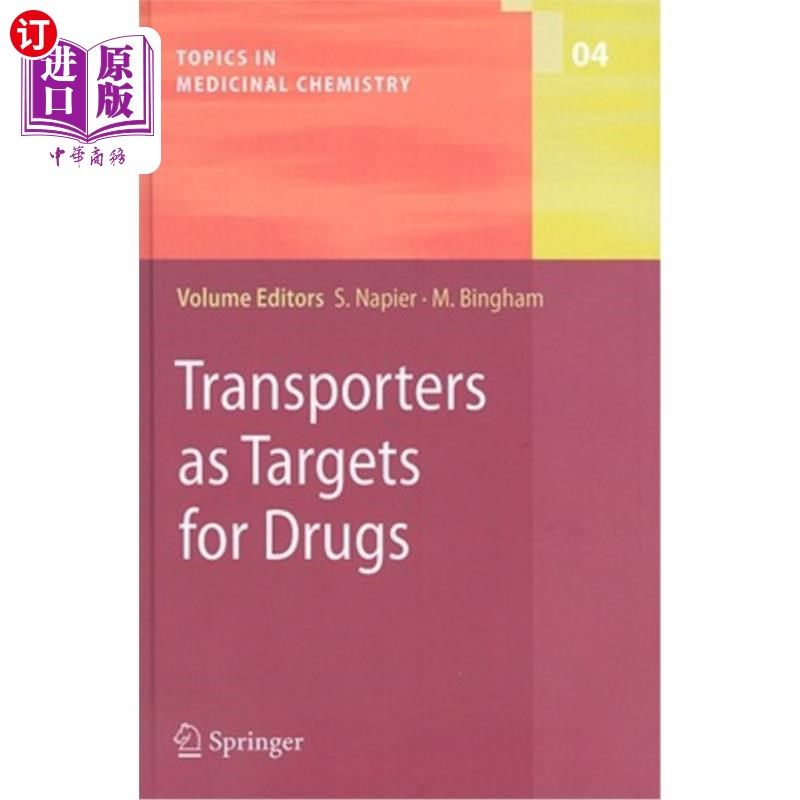 海外直订医药图书Transporters as Targets for Drugs 转运体是药物的目标