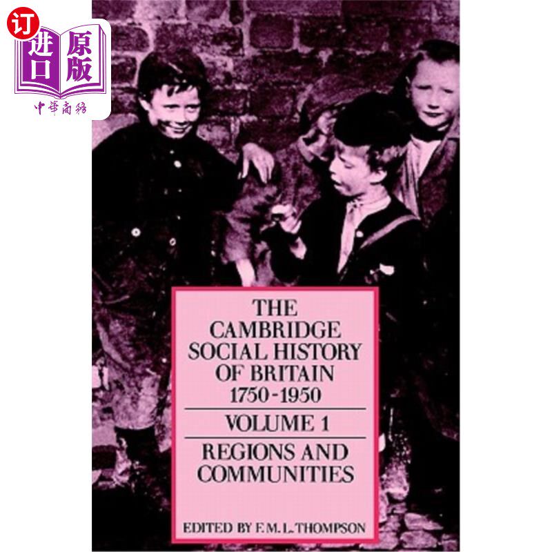 海外直订The Cambridge Social History of Britain, 1750-1950 英国剑桥社会史,1750-1950年