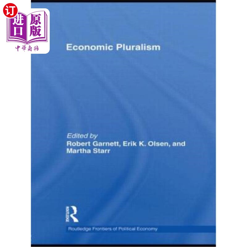 海外直订Economic Pluralism 经济的多元化