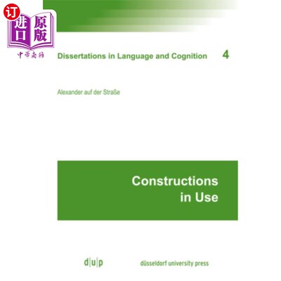 海外直订Constructions in Use 正在使用的结构