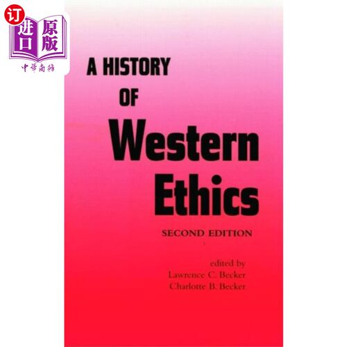 海外直订History of Western Ethics 西方伦理史