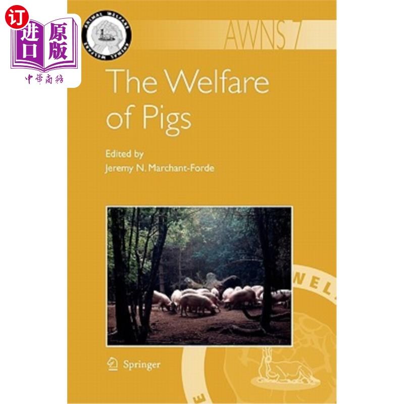 海外直订The Welfare of Pigs 猪的福利