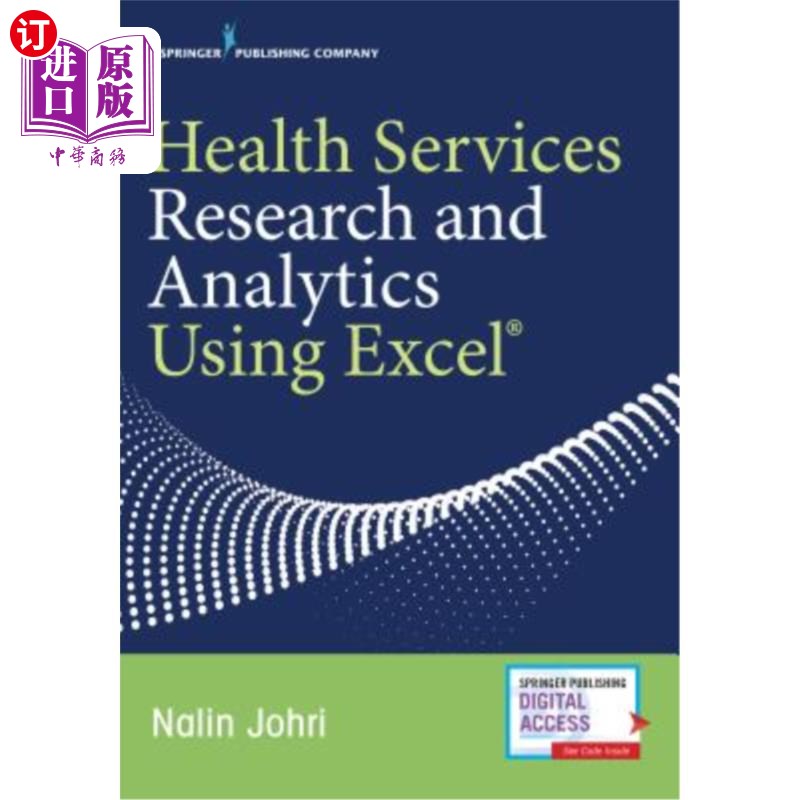 海外直订医药图书Health Services Research and Analytics Using Excel 使用Excel进行医疗服务研究和分析