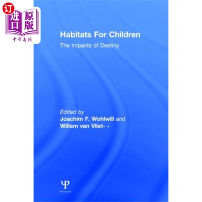 海外直订Habitats for Children 儿童栖息地