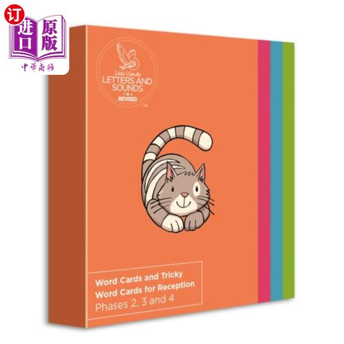 海外直订Word Cards and Tricky Word Cards for Reception (...