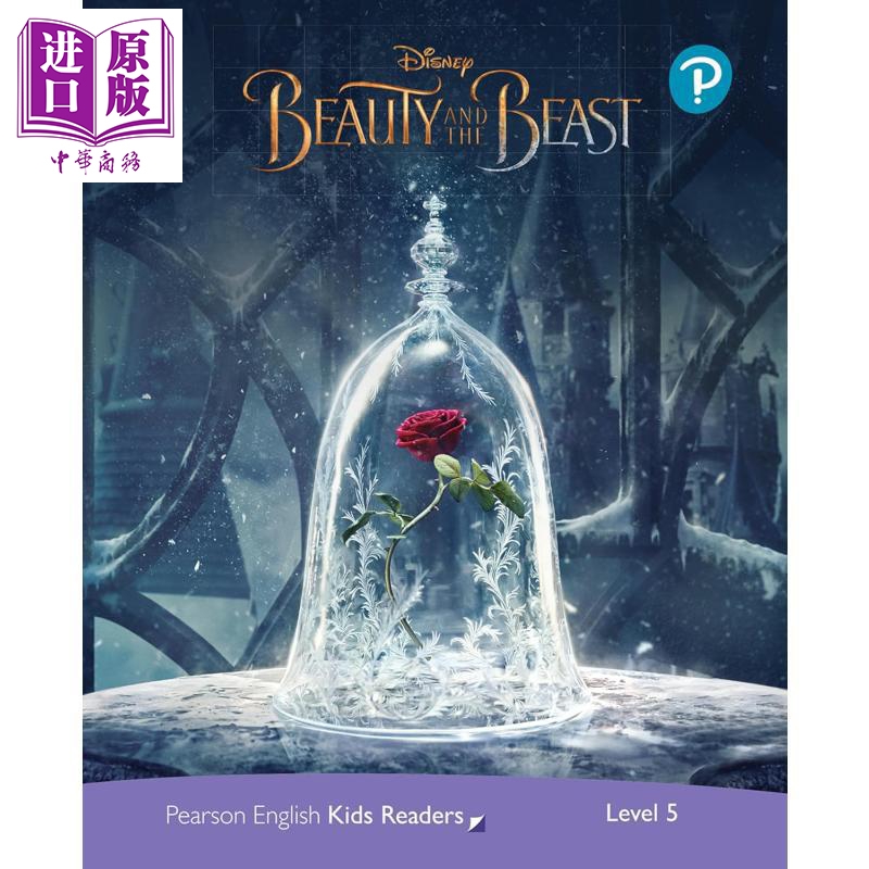 英文原版 级别5 迪士尼儿童读物 美女与野兽 含音频 Level 5 Disney Kids Readers Beauty and the Beast Pack【中商原版】