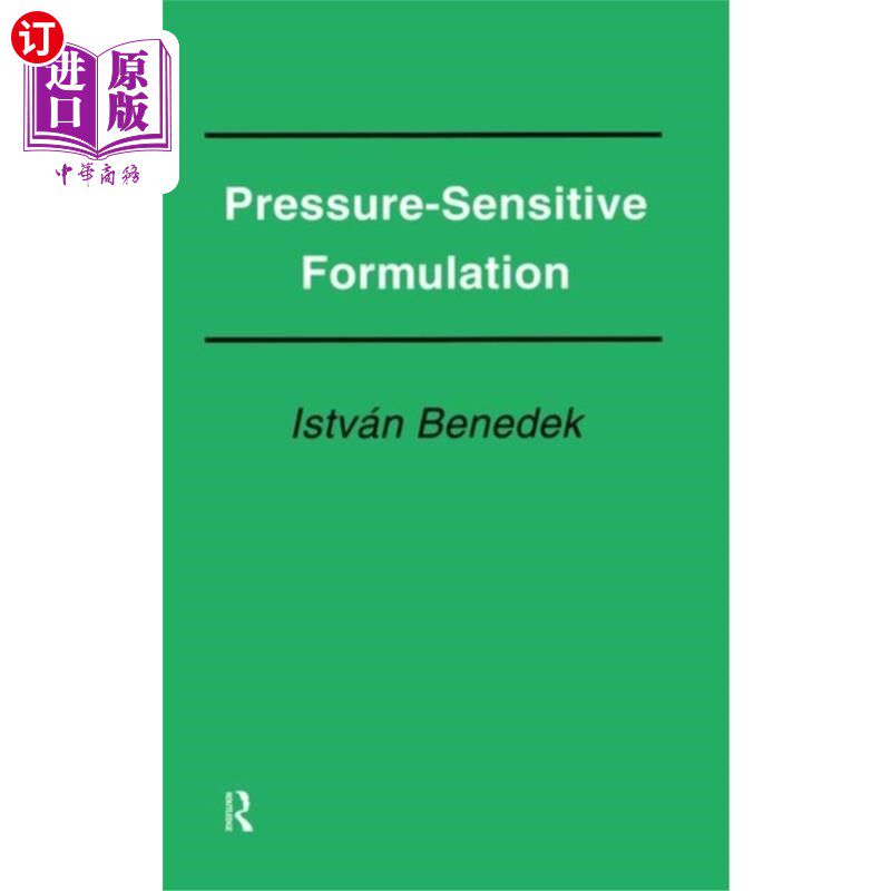 海外直订Pressure-Sensitive Formulation 压敏配方