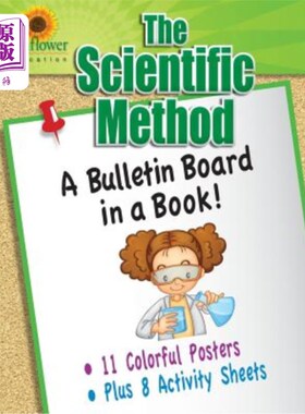 海外直订The Scientific Method: A Bulletin Board in a Book! 科学方法：书里的布告栏！