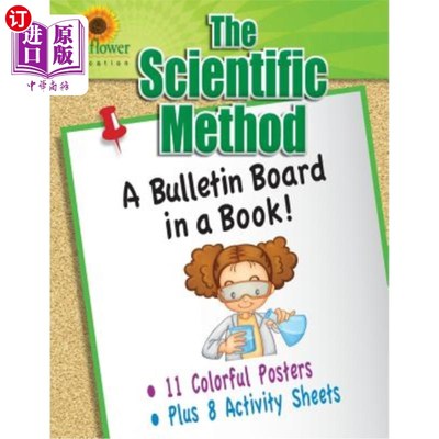 海外直订The Scientific Method: A Bulletin Board in a Book! 科学方法：书里的布告栏！