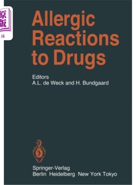 海外直订医药图书Allergic Reactions to Drugs 药物过敏反应