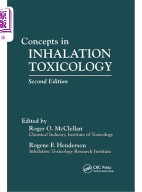 海外直订医药图书Concepts in Inhalation Toxicology 吸入毒理学概念