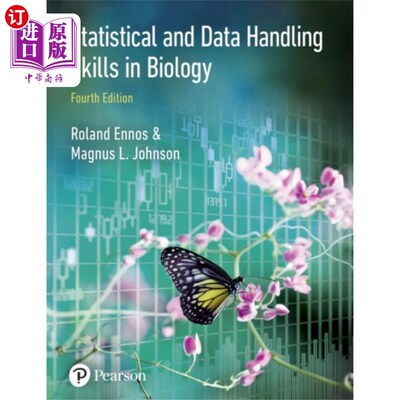 海外直订Statistical And Data Handling Skills in Biology 生物学中的统计和数据处理技能
