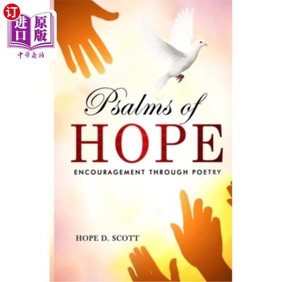 海外直订Psalms of Hope: Encouragement Through Poetry 希望诗篇:诗歌中的鼓励