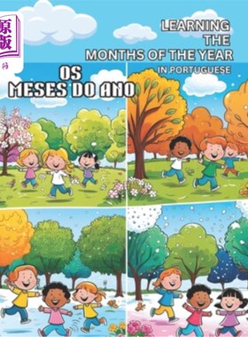 海外直订The Months Of The Year ABC: Os Meses Do Ano ABC 一年中的几个月ABC: Os Meses Do Ano ABC