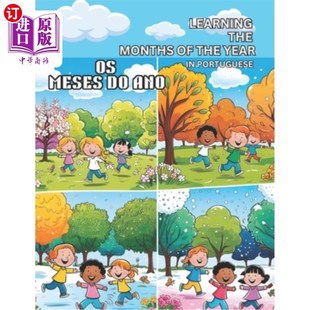海外直订The Months Of The Year ABC: Os Meses Do Ano ABC 一年中的几个月ABC: Os Meses Do Ano ABC