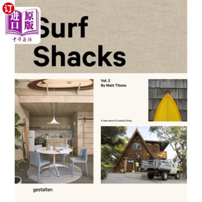 海外直订Surf Shacks Volume 2 冲浪 小屋 第 2 卷