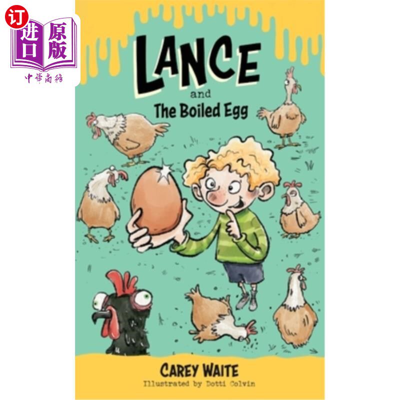 海外直订Lance and the Boiled Egg 兰斯和煮蛋