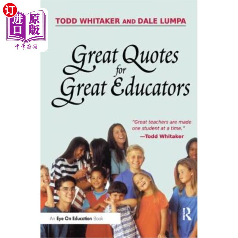 海外直订Great Quotes for Great Educators 伟大教育家的名言