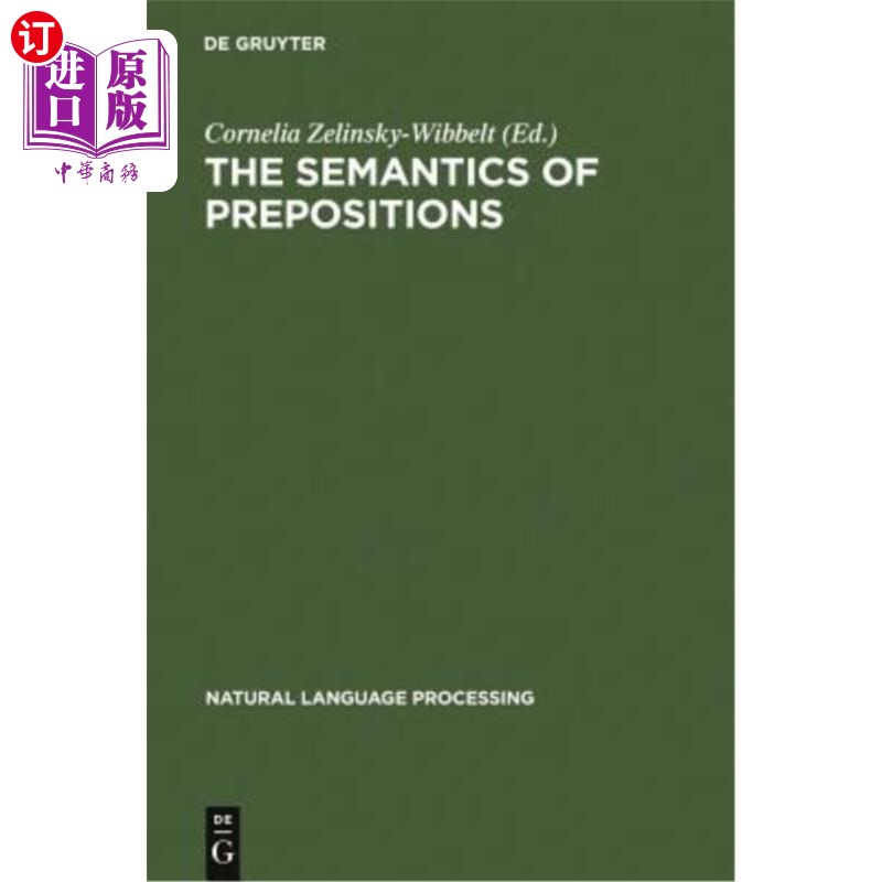 海外直订The Semantics of Prepositions 介词的语义