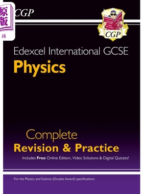 New Pearson Edexcel IGCSE Physics Complete Revision & Practice Incl. Online Videos&Quizzes【中商原版】