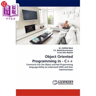 海外直订Object Oriented Programming in - C++ 面向对象编程在C++中的应用