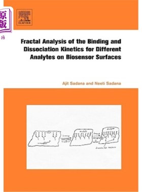 海外直订Fractal Analysis of the Binding and Dissociation Kinetics for Different Analytes 生物传感器表面不同分析物结