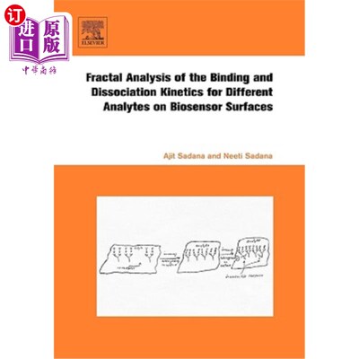 海外直订Fractal Analysis of the Binding and Dissociation Kinetics for Different Analytes 生物传感器表面不同分析物结