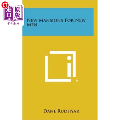 海外直订New Mansions for New Men 为新人建造的新楼