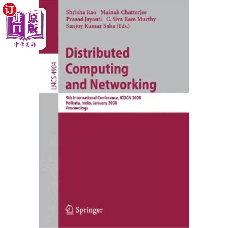 海外直订Distributed Computing and Networking 分布式计算与