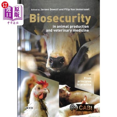海外直订医药图书Biosecurity in Animal Production and Veterinary Medicine 动物生产和兽医的生物安全