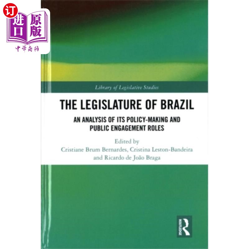 海外直订Legislature of Brazil 巴西立法机关 书籍/杂志/报纸 科普读物/自然科学/技术类原版书 原图主图