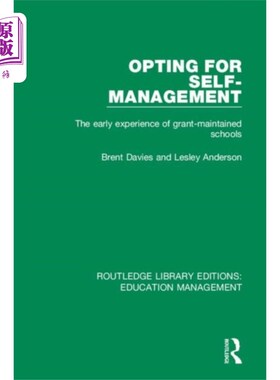 海外直订Opting for Self-management 选择自我管理