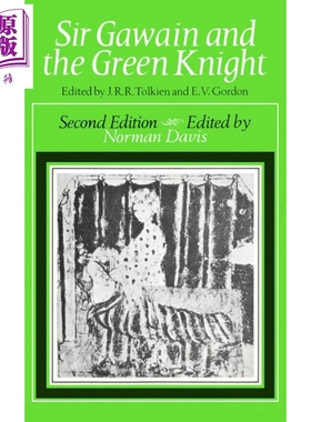 高文爵士和绿衣骑士 托尔金注释版 Sir Gawain and the Green Knight 英文原版 John Tolkien 霍比特人 魔戒作者【中商原版】