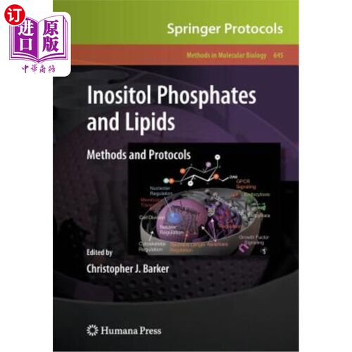 海外直订Inositol Phosphates and Lipids: Methods and Protocols 肌醇磷酸盐和脂类:方法和协议
