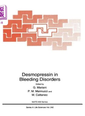 海外直订医药图书Desmopressin in Bleeding Disorders 出血性疾病中的去氨加压素