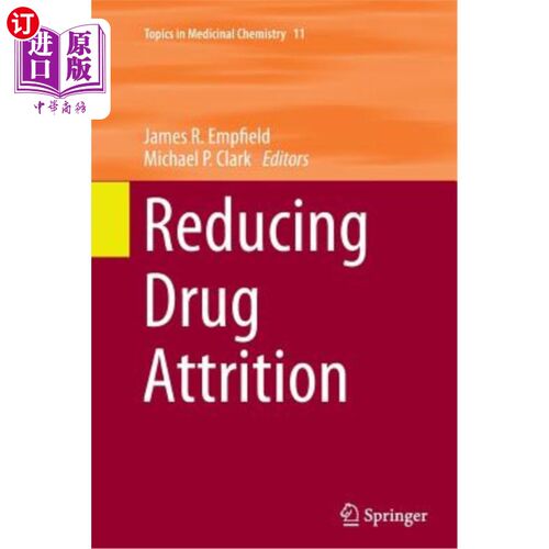 海外直订Reducing Drug Attrition 减少药物消耗