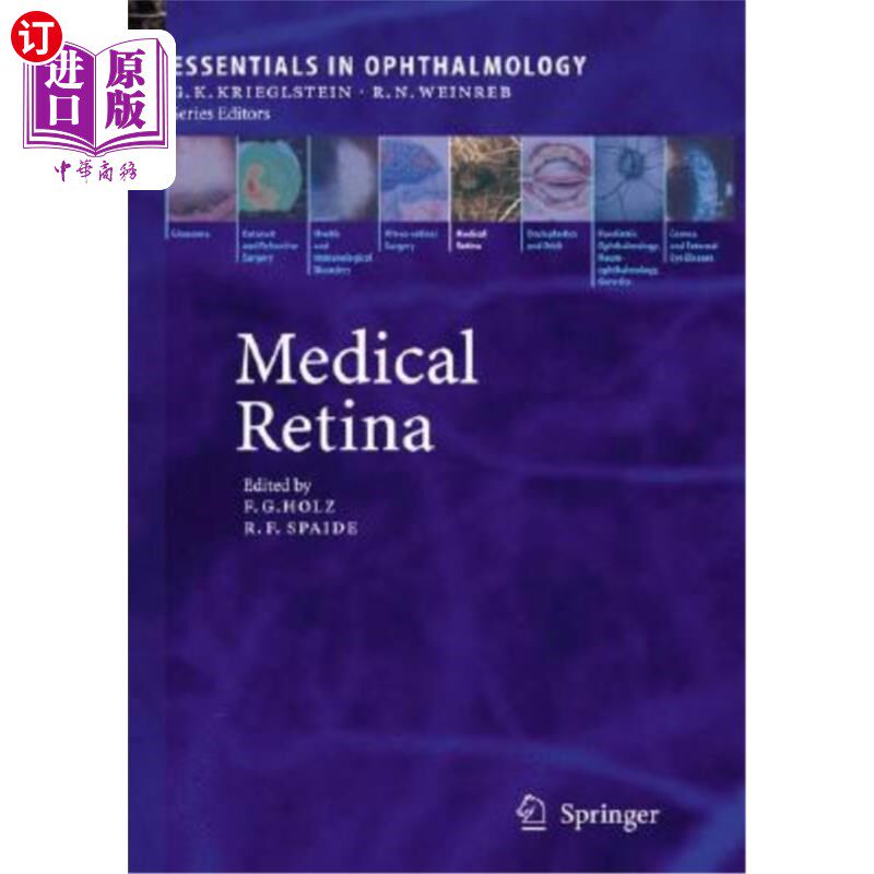 海外直订医药图书Medical Retina 医疗视网膜