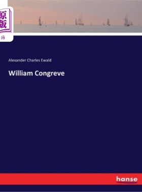 海外直订William Congreve 威廉康格里夫